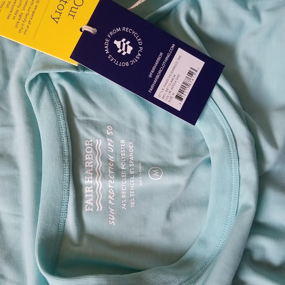 Fair Harbor Blue Seabreeze Tank - Picture 3 of 3